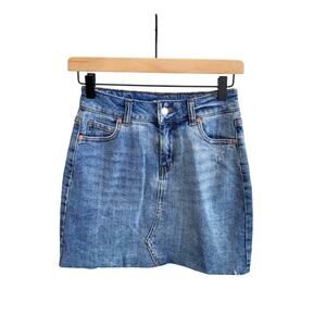 WildFable Denim Mini Skirt